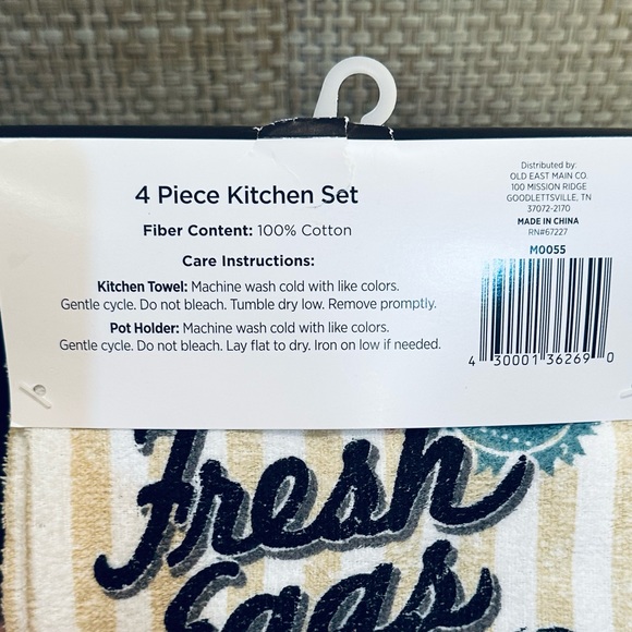 🌟HP🌟Rooster Kitchen Pot Holder & Towel Set by Trueliving - Picture 9 of 9